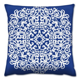 Aberto Design Cojín Multicolor A14669 de 43 x 43 cm